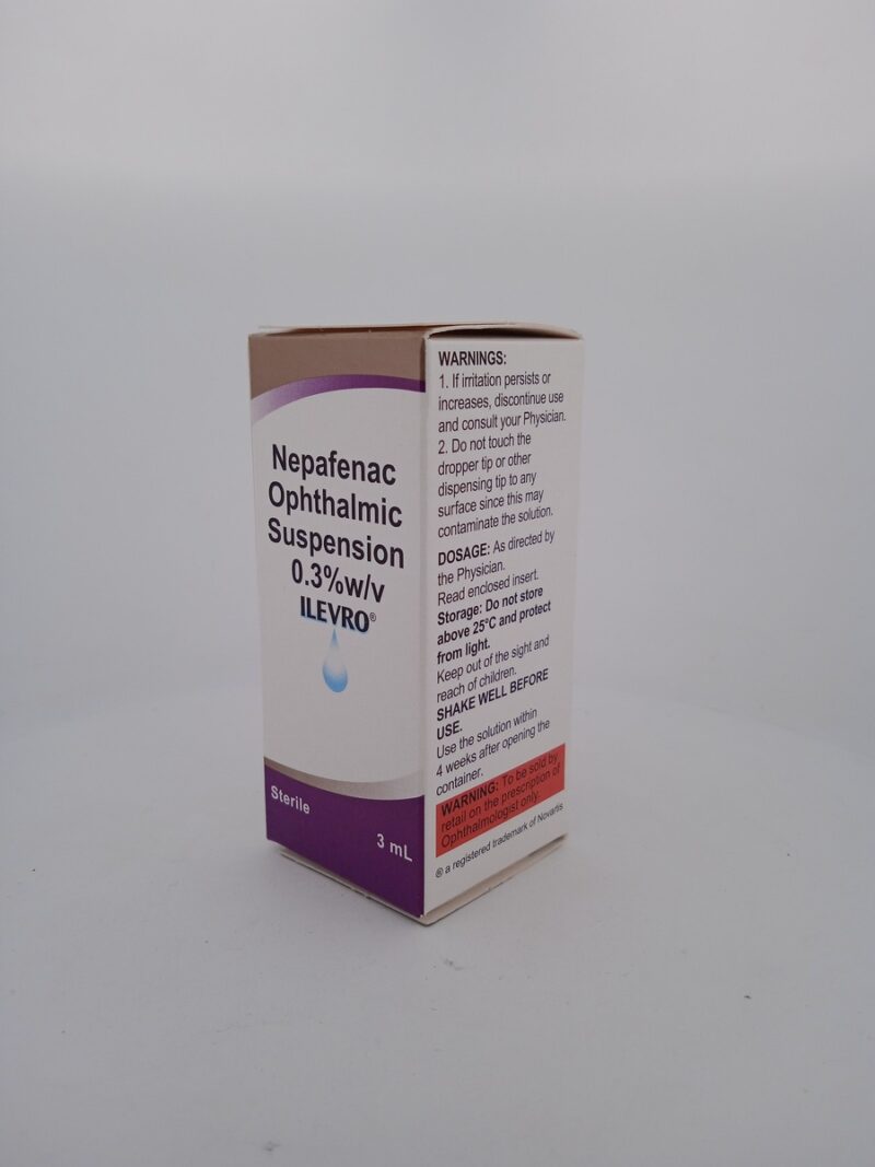 ILEVRO 3 MG - 1 BOTTLE OF 3ML - Image 3