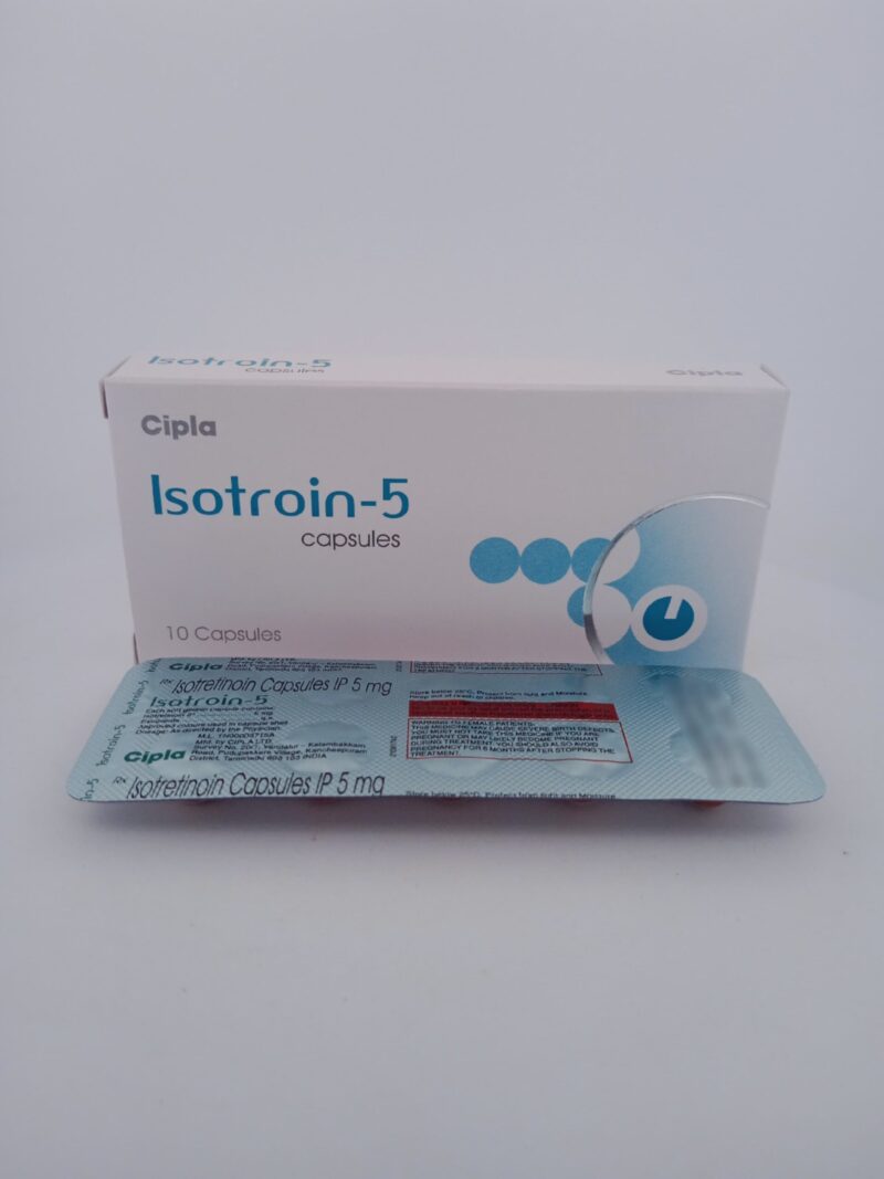 ISOTROIN 5 MG - 10 CAPSULES - Image 3