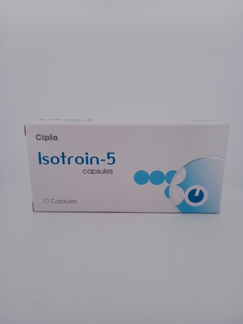 ISOTROIN 5 MG - 10 CAPSULES