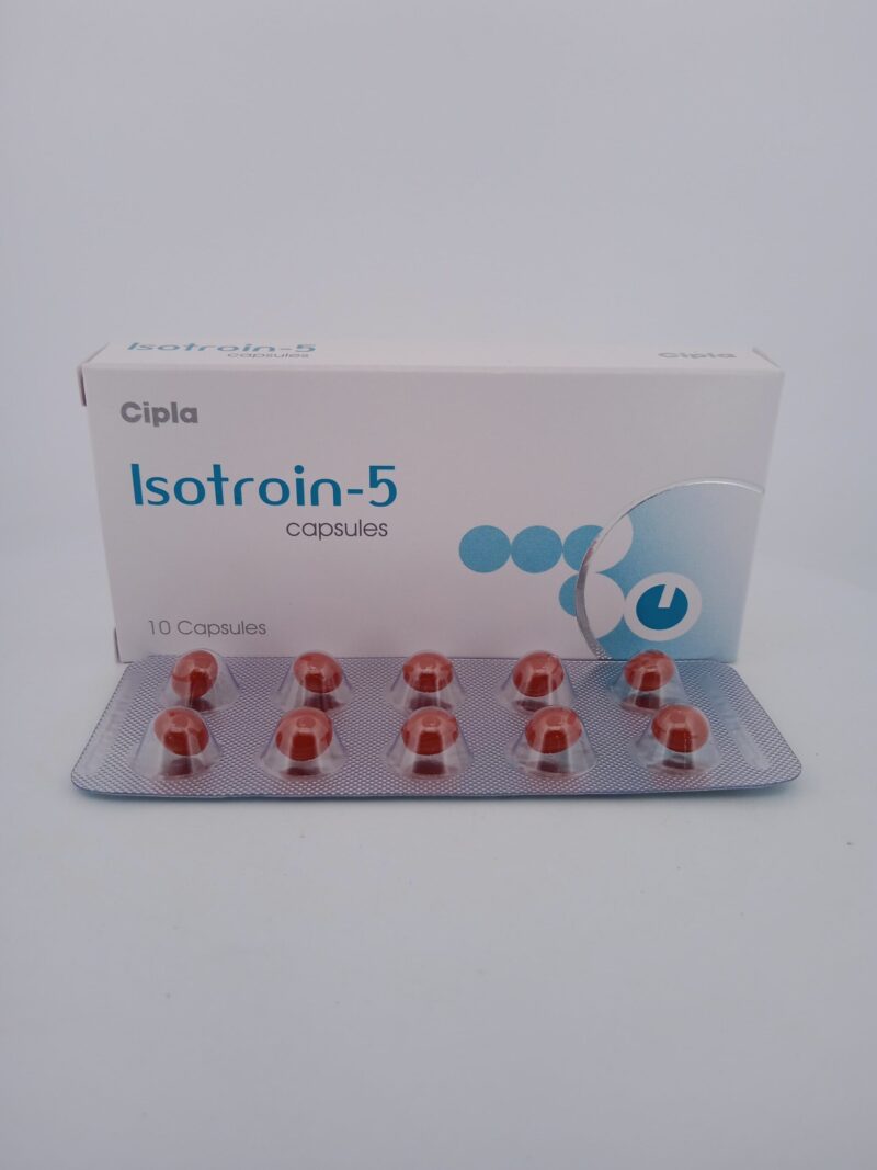 ISOTROIN 5 MG - 10 CAPSULES - Image 2