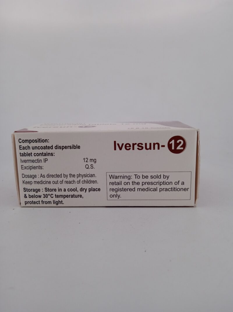 IVERSUN 12 MG - 10 TABLET - Image 4