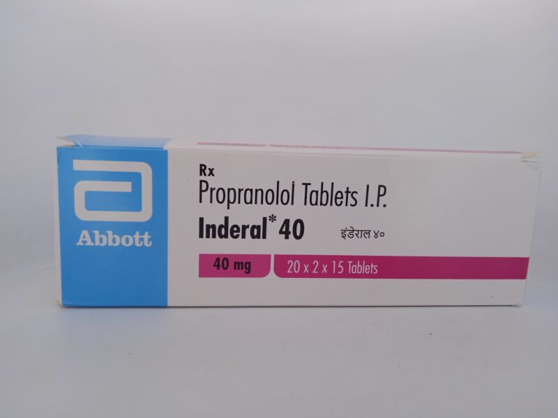 INDERAL 40MG - 15 TABLET