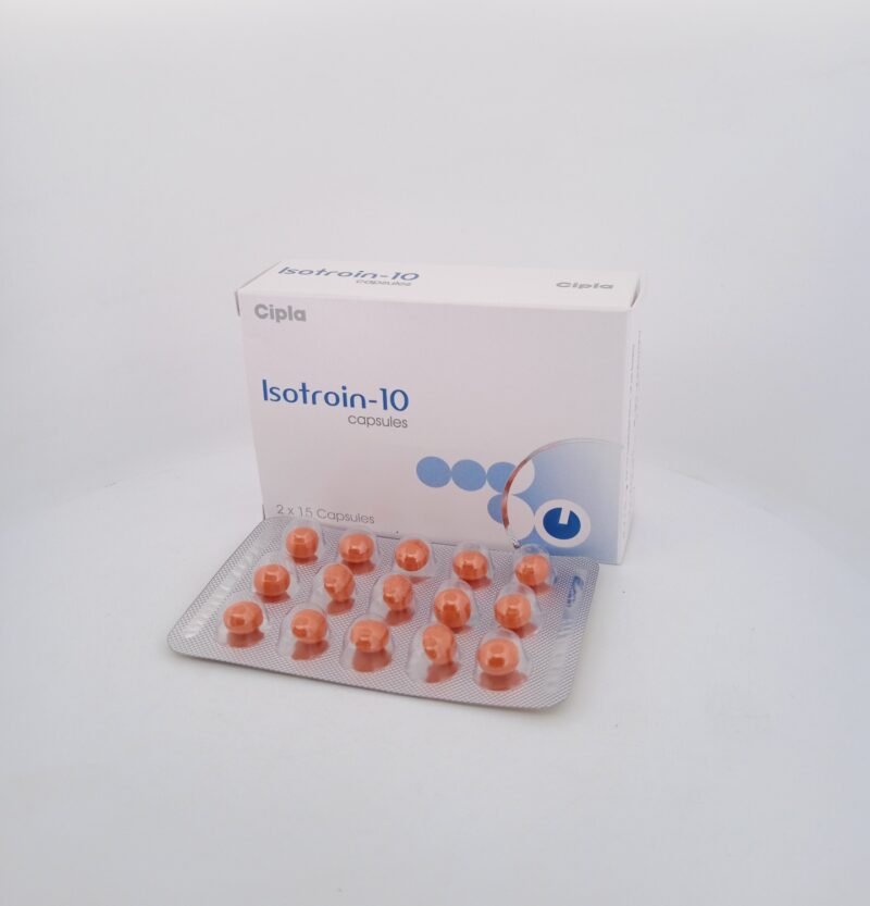 ISOTROIN 10MG - 15 CAPSULES - Image 2