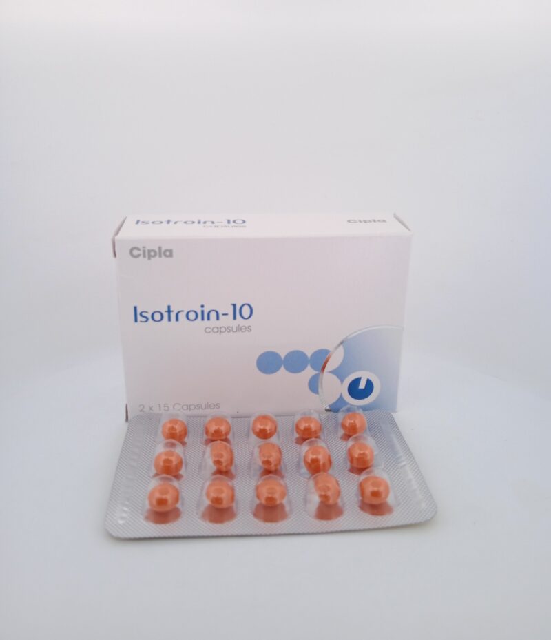 ISOTROIN 10MG - 15 CAPSULES