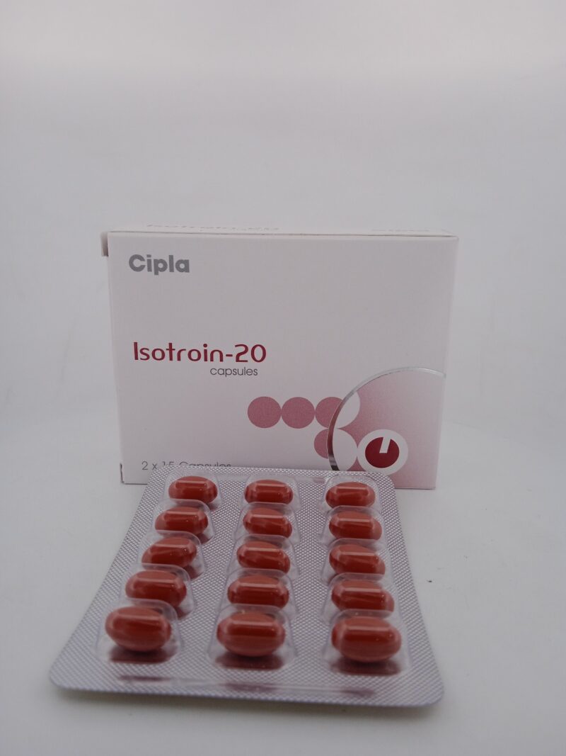 ISOTROIN 20 MG - 15 CAPSULES - Image 2