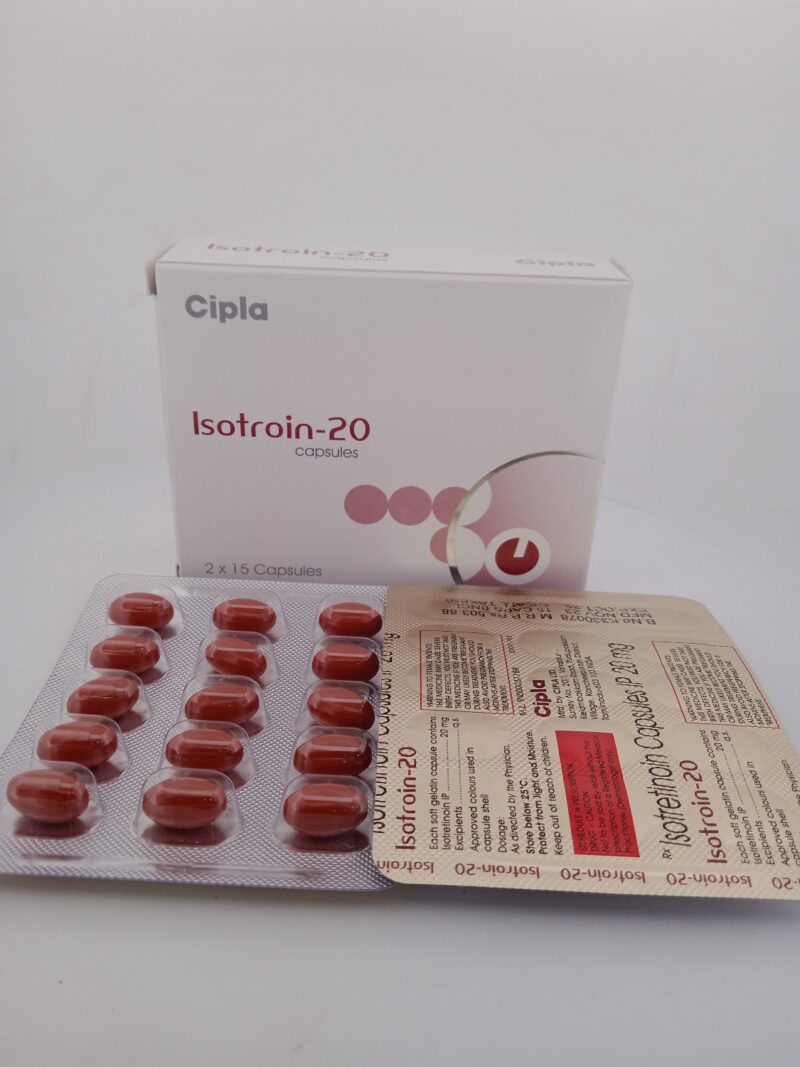 ISOTROIN 20 MG - 15 CAPSULES - Image 3