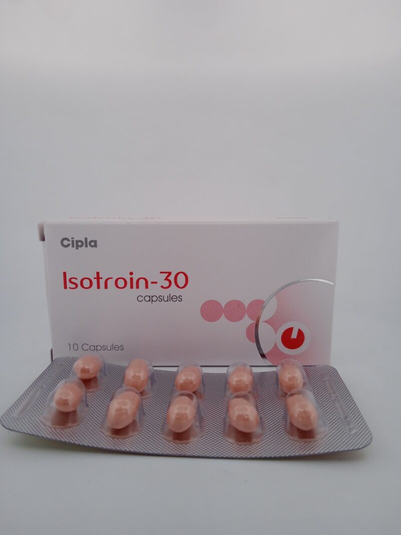 ISOTROIN 30MG - 10 CAPSULES - Image 2