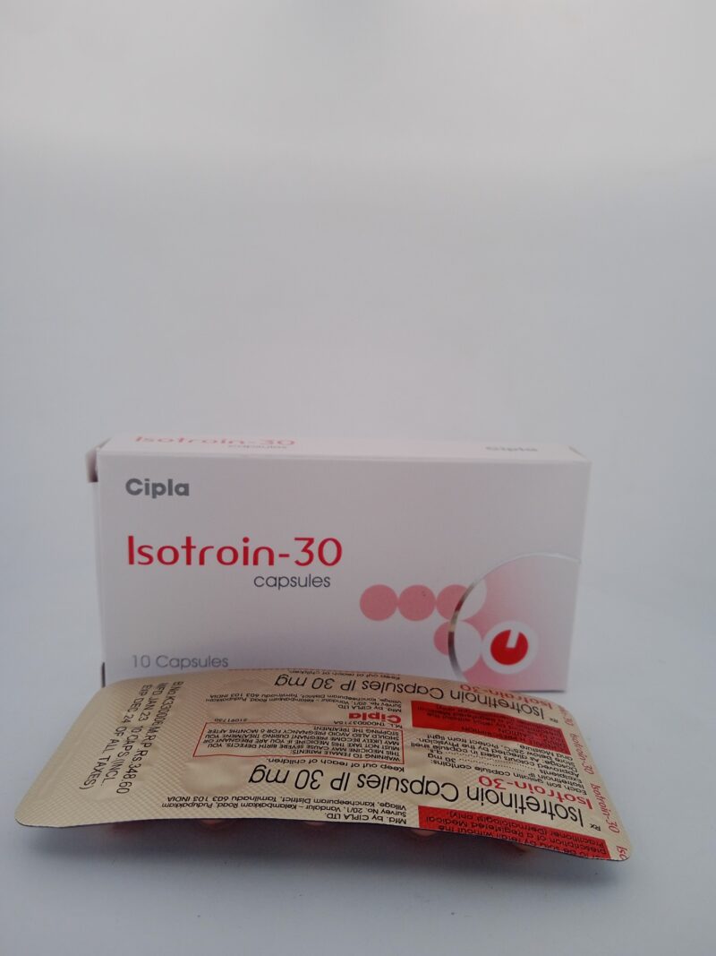 ISOTROIN 30MG - 10 CAPSULES - Image 3