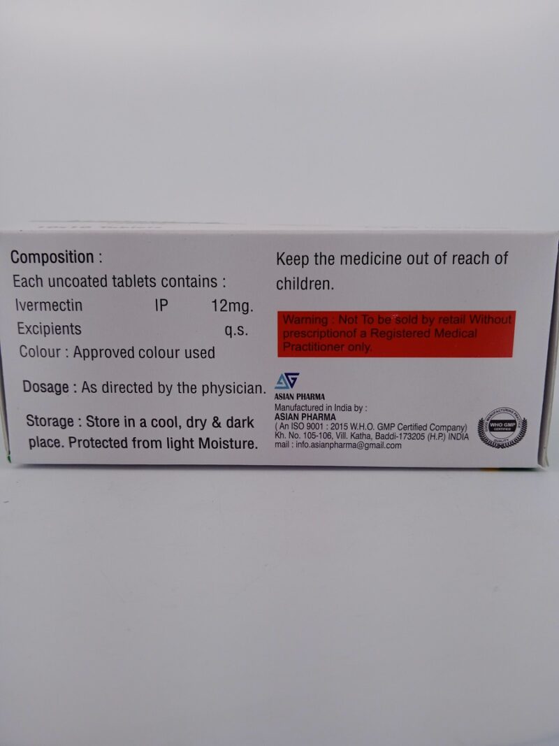 IVERFORD 12 MG - 10 TABLETS - Image 4