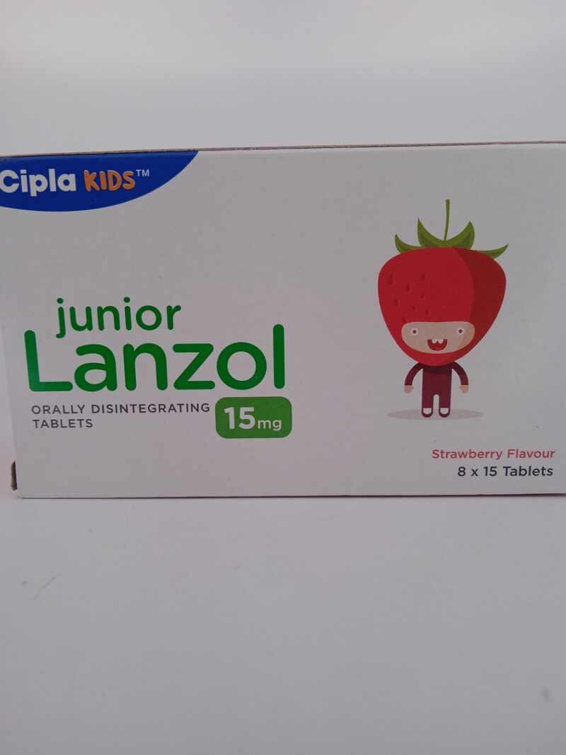 JUNIOR LANZOL 15 MG - 15 TABLETS