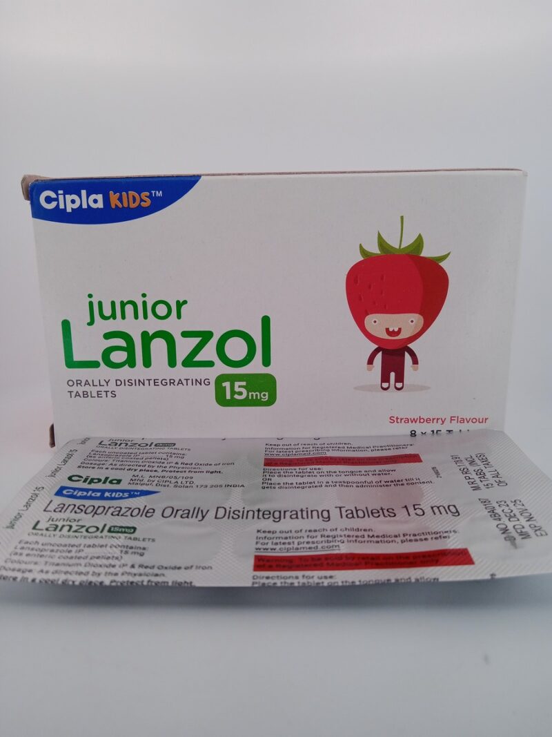 JUNIOR LANZOL 15 MG - 15 TABLETS - Image 3