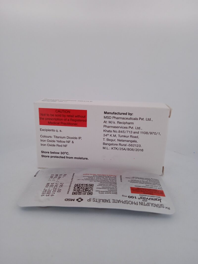 JANUVIA 100 MG - 7 TABLETS - Image 4