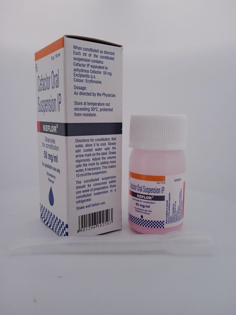 KEFLOR 50MG/1ML - 1 BOTTLE OF 5GM/10ML - Image 4