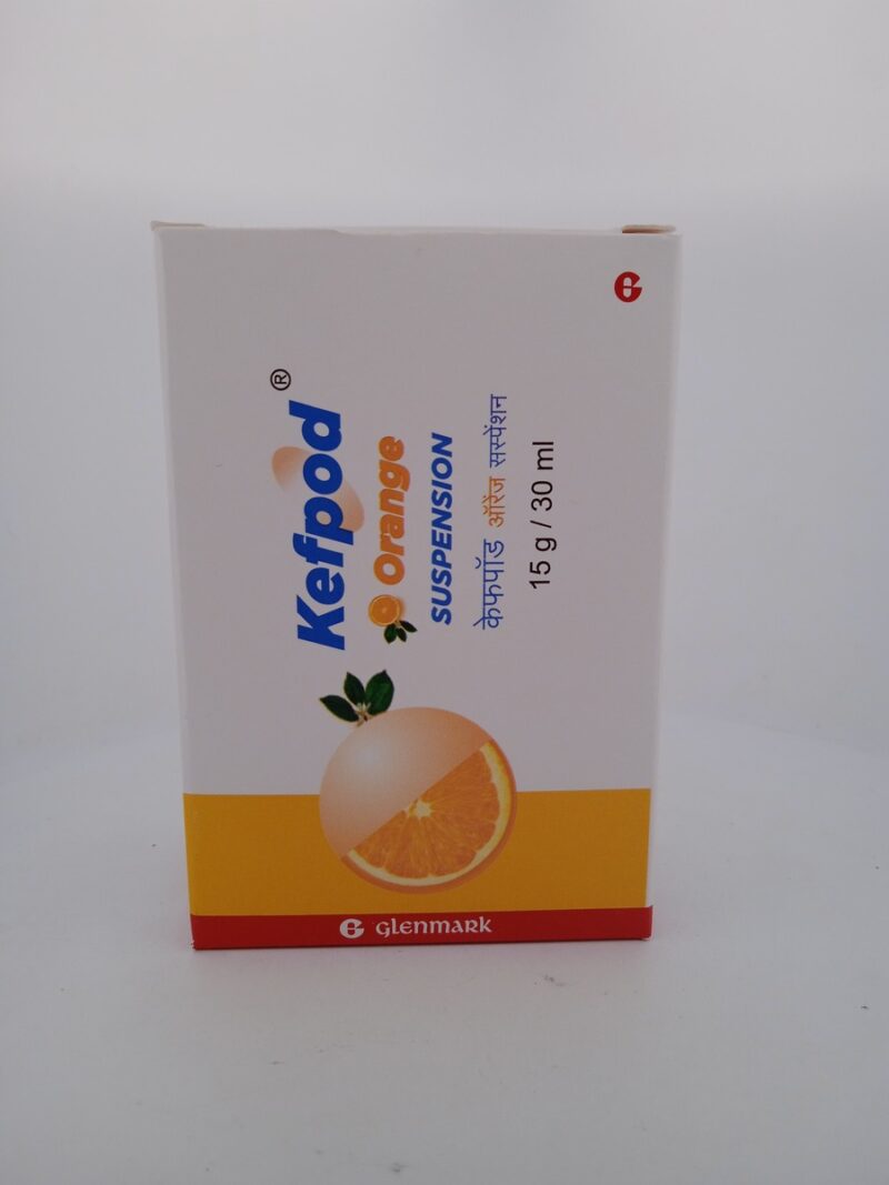 KEFPOD (ORANGE SUSPENSION) 50 MG - 1 BOTTLE OF 15g/30ML