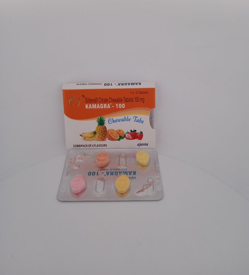 KAMAGRA 100 MG (PINEAPPLE) - 4 CHEWABLE TABLET - Image 4