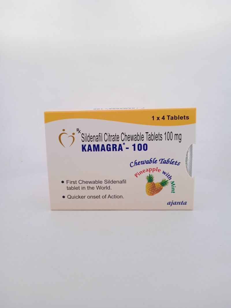 KAMAGRA POLO PINEAPPLE - 4 TABLETS