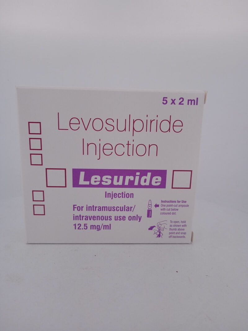 LESURIDE INJECTION 12.5MG/1ML - 5 AMPOULES OF 2ML