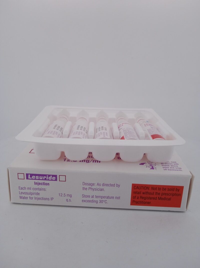 LESURIDE INJECTION 12.5MG/1ML - 5 AMPOULES OF 2ML - Image 3