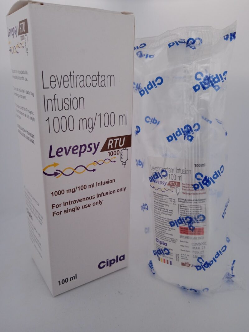 LEVEPSY RTU 1000MG/100ML - 1 INFUSION OF 100ML - Image 2