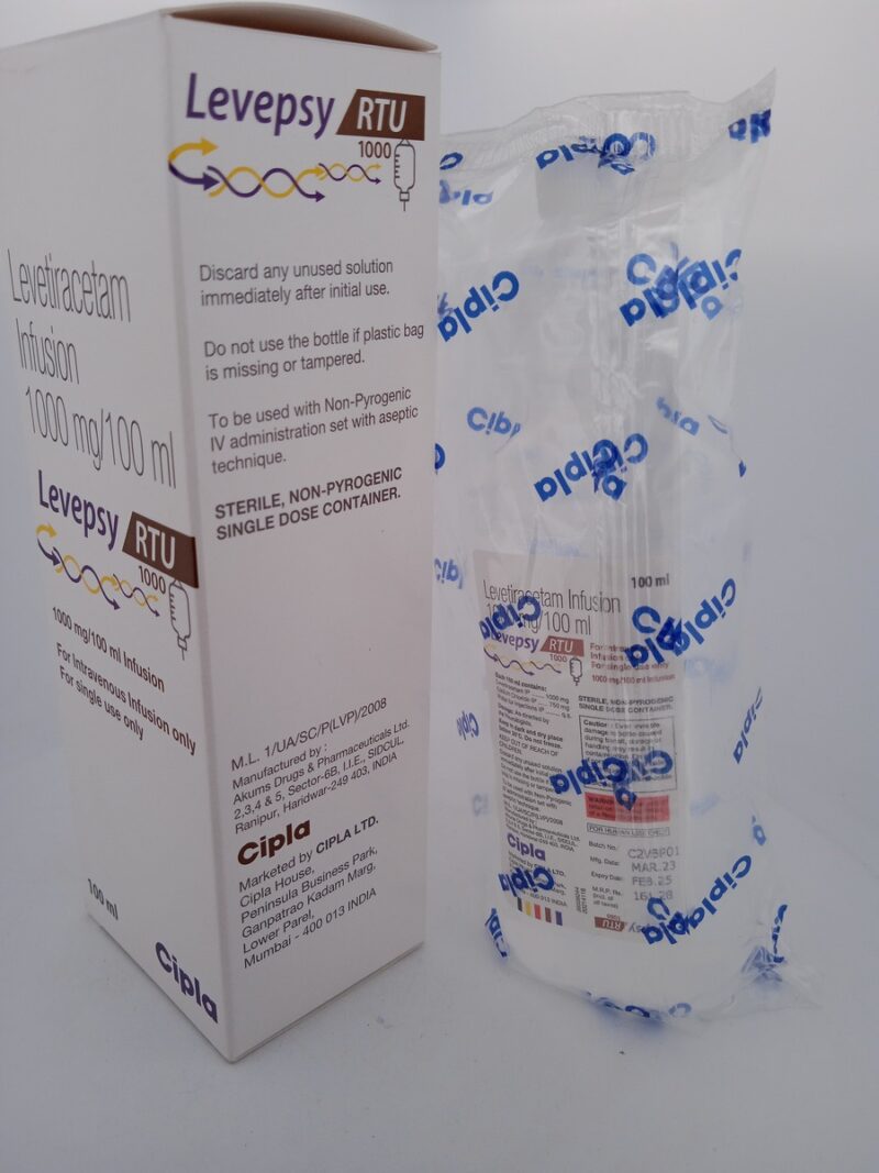 LEVEPSY RTU 1000MG/100ML - 1 INFUSION OF 100ML - Image 3