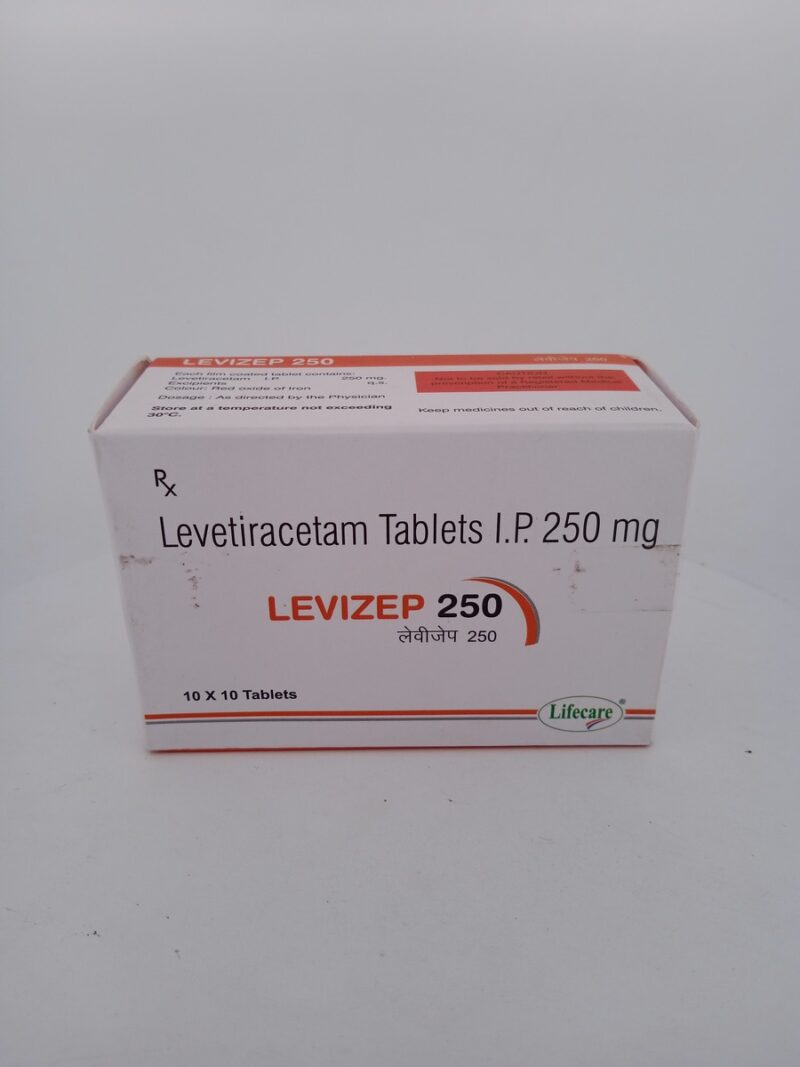 LEVIZEP 250 MG - 10 TABLETS