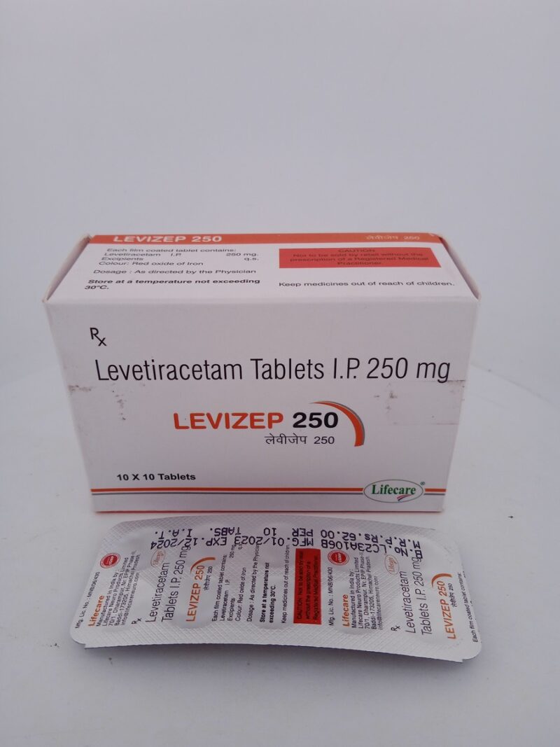 LEVIZEP 250 MG - 10 TABLETS - Image 3