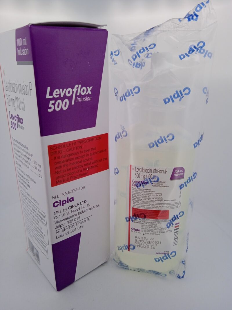 LEVOFLOX 500 MG - 1 INFUSION OF 100ML - Image 3