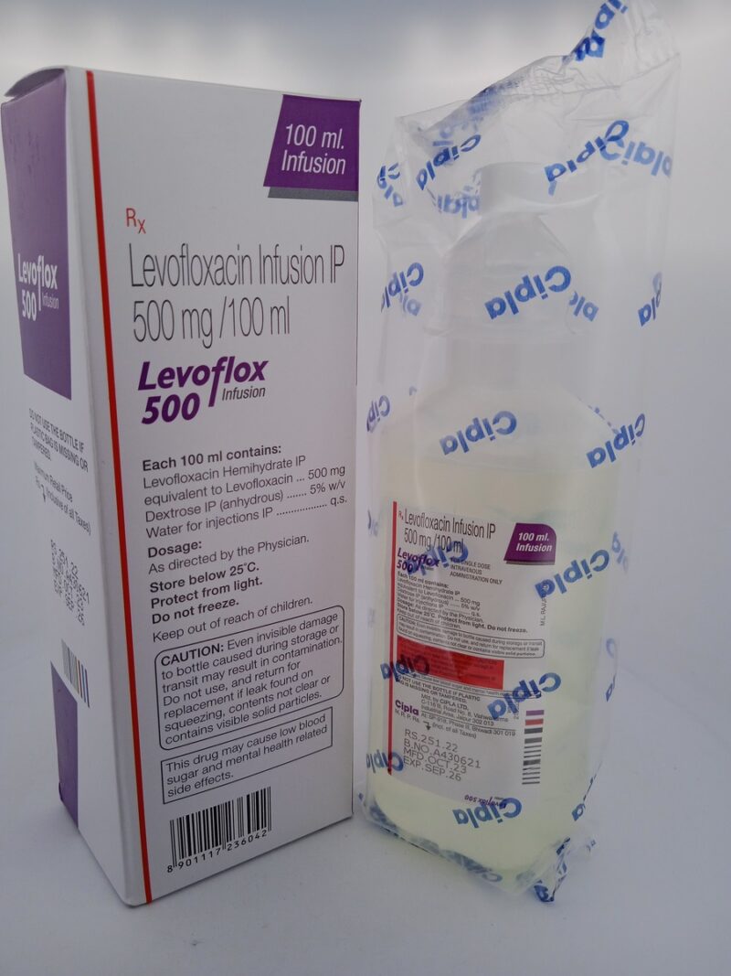 LEVOFLOX 500 MG - 1 INFUSION OF 100ML - Image 4