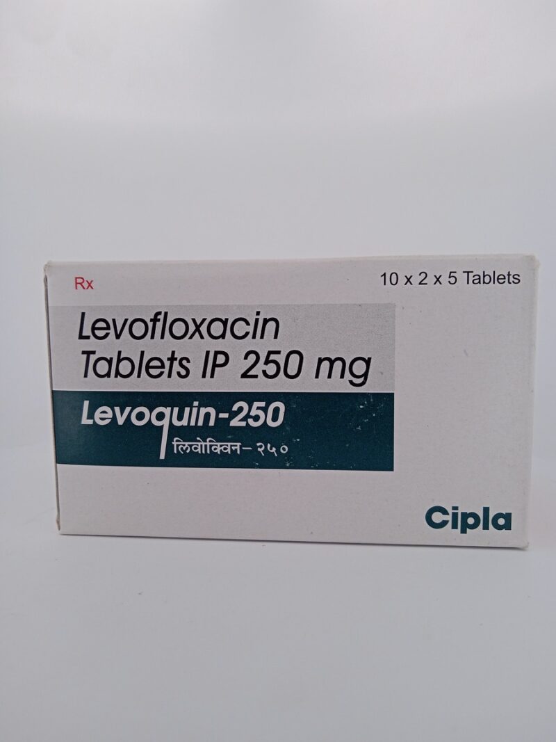 LEVOQUIN 250 MG - 5 TABLETS