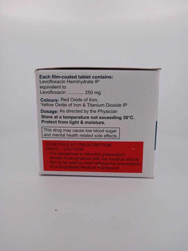 LEVOQUIN 250 MG - 5 TABLETS - Image 4