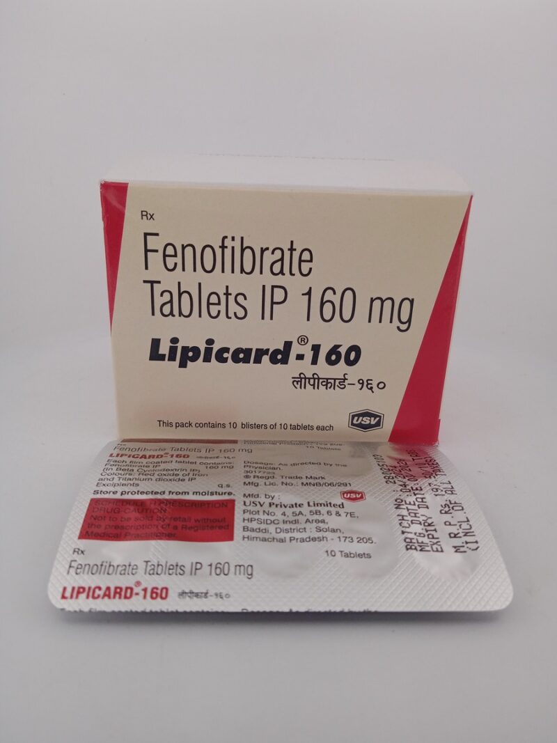 LIPICARD 160 MG - 10 TABLETS - Image 3