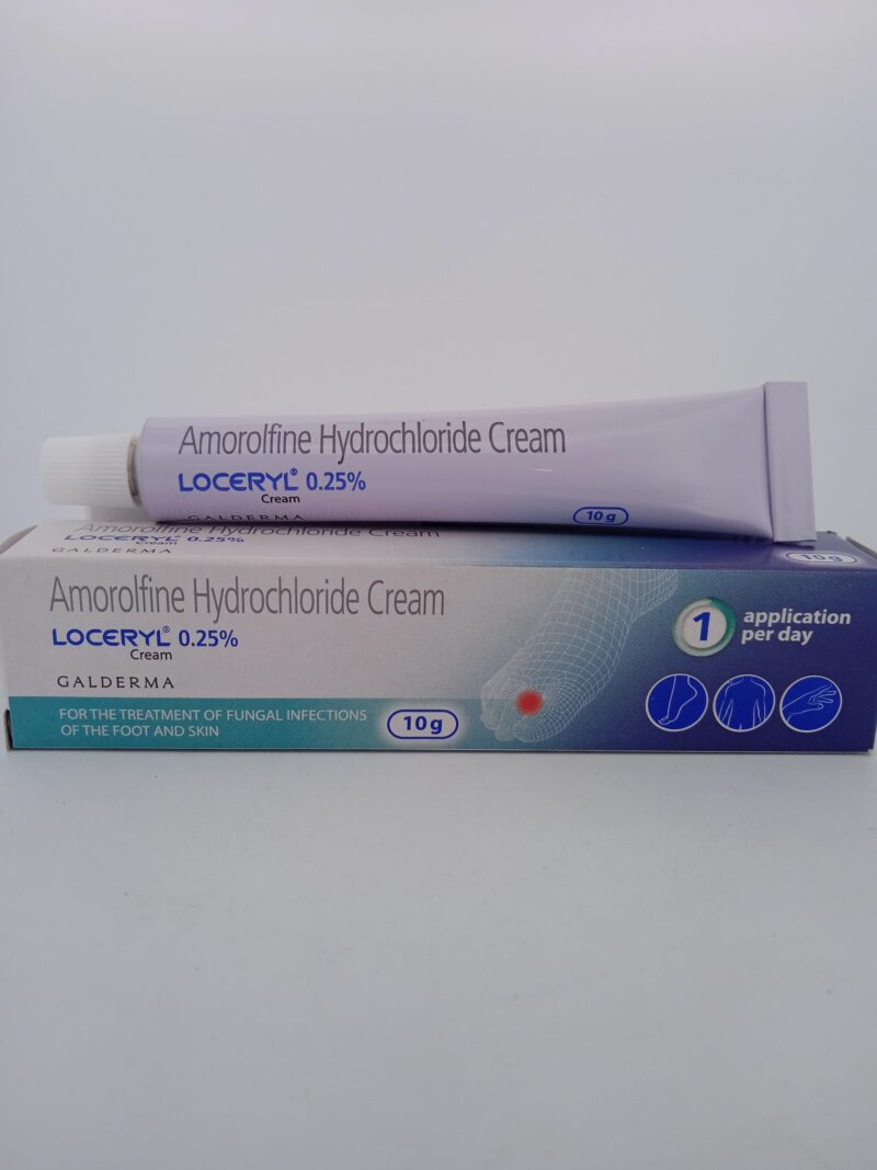 LOCERYL CREAM 0.25% - 1 TUBE OF 10gm - Image 2