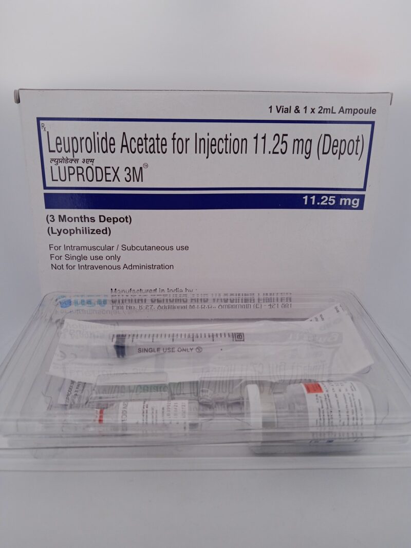 LUPRODEX 3M 11.25 MG - 1 VAIL AND 1 AMPOULE OF 2ML - Image 2