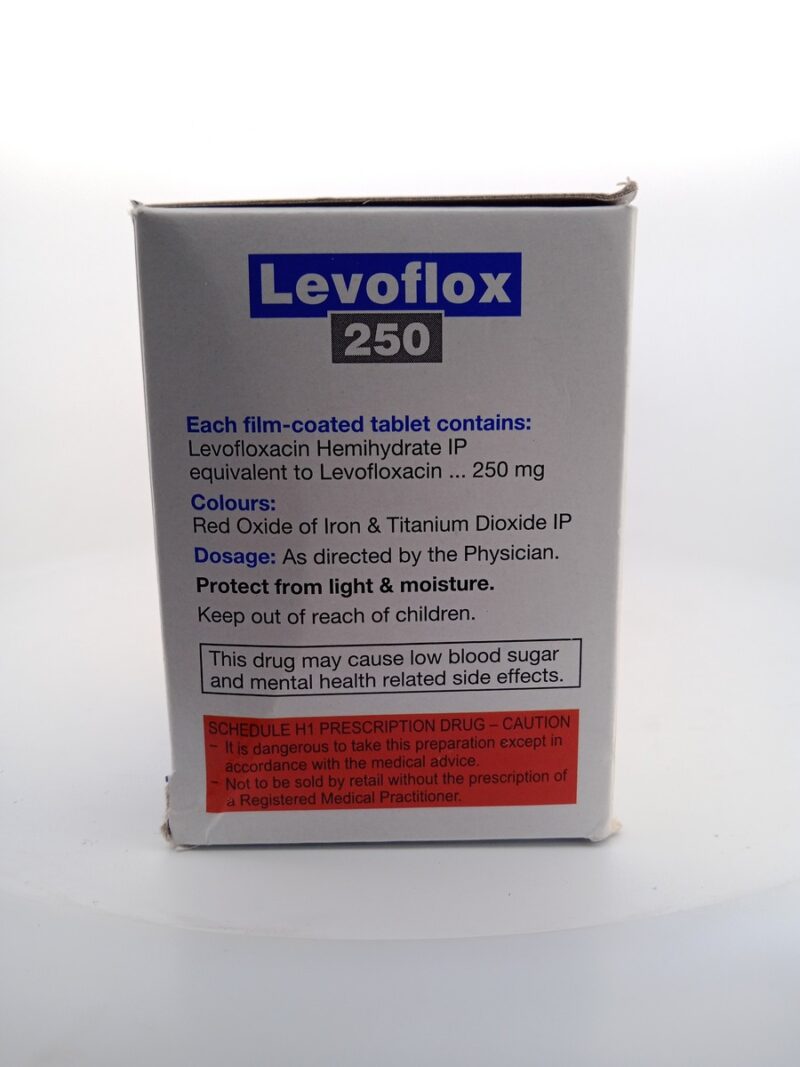 LEVOFLOX 250 MG - 10 TABLETS - Image 4