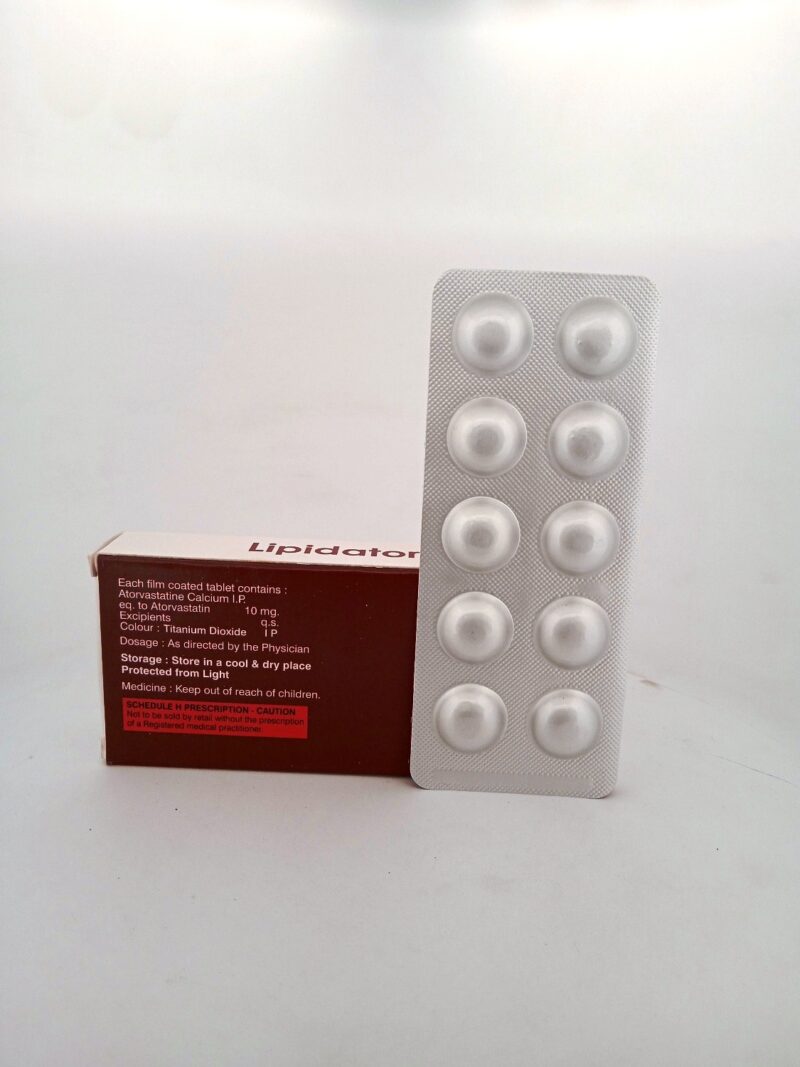 LIPIDATOR 10 MG - 10 TABLETS - Image 3