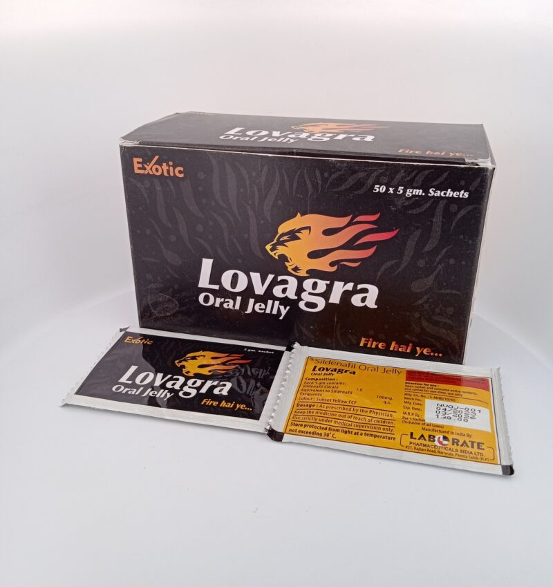 LOVEGRA ORAL JELLY - 7 SACHETS