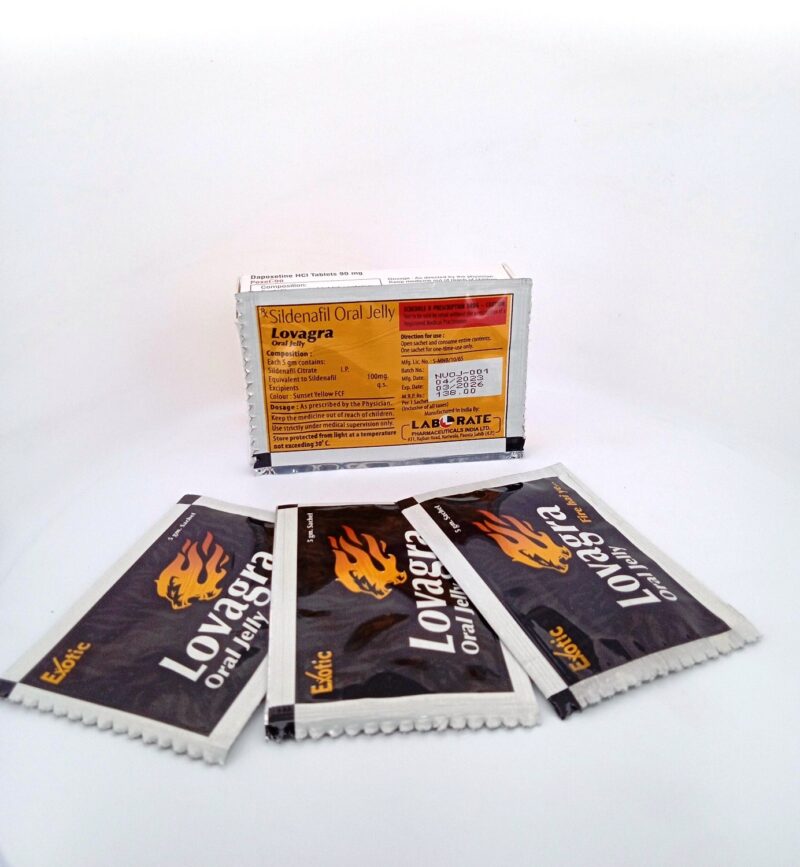 LOVEGRA ORAL JELLY - 7 SACHETS - Image 3