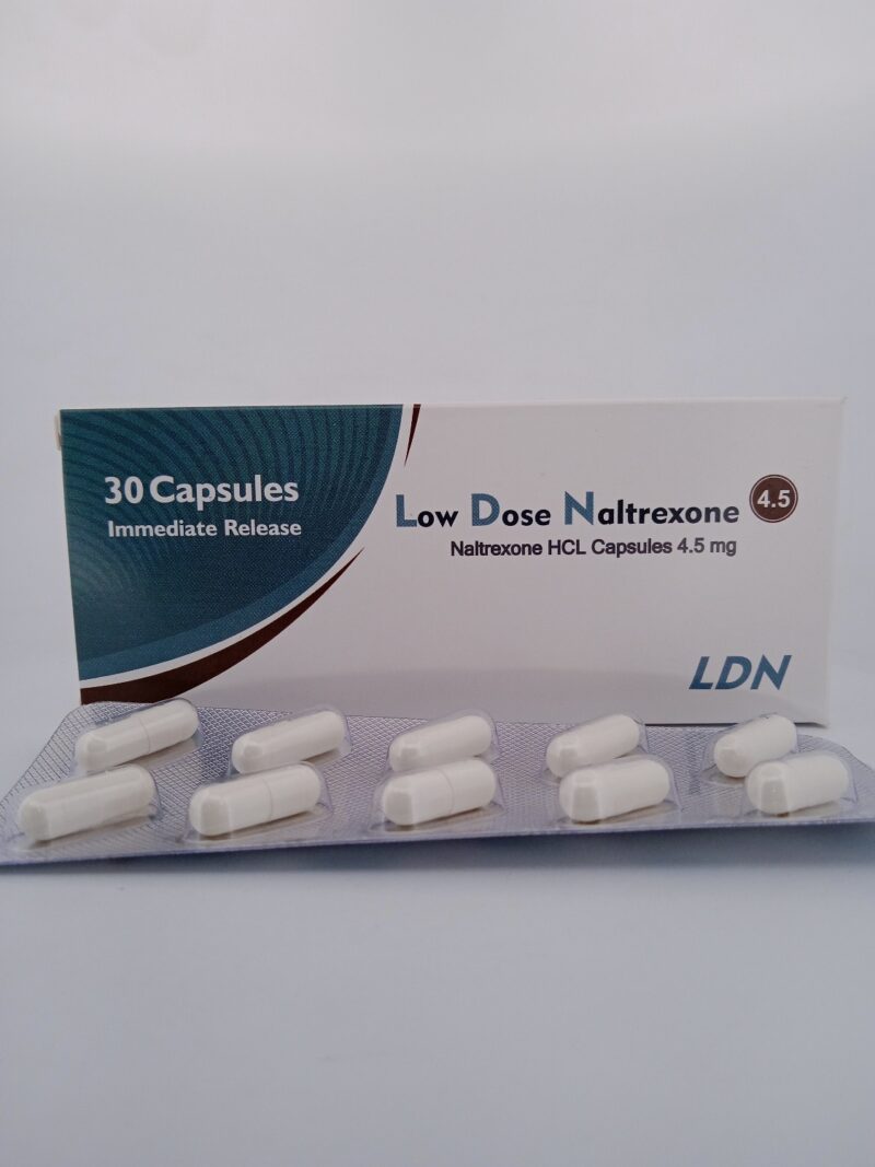 LDN (Low Dose Naltrexone) 4.5MG – 10 CAPSULES - Image 2