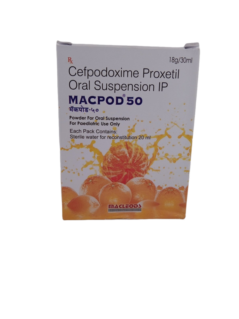 MACPOD 50 MG - 1 BOTTLE OF 18g/30ML