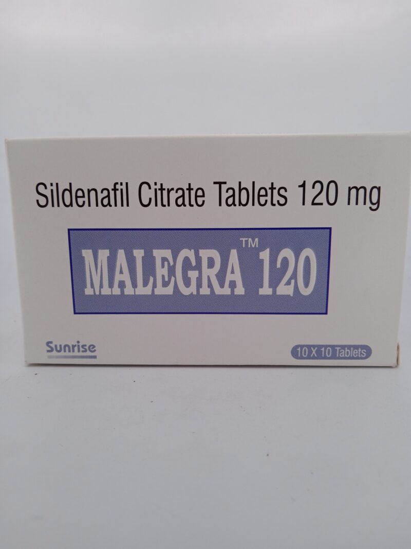 MALEGRA 120 MG - 10 TABLETS