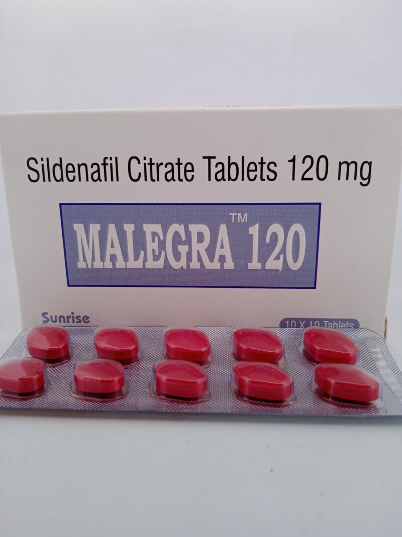 MALEGRA 120 MG - 10 TABLETS - Image 2