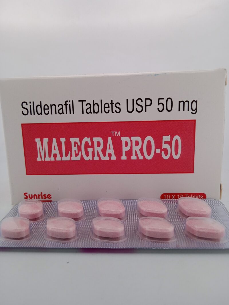 MALEGRA PRO 50 MG - 10 TABLETS - Image 2