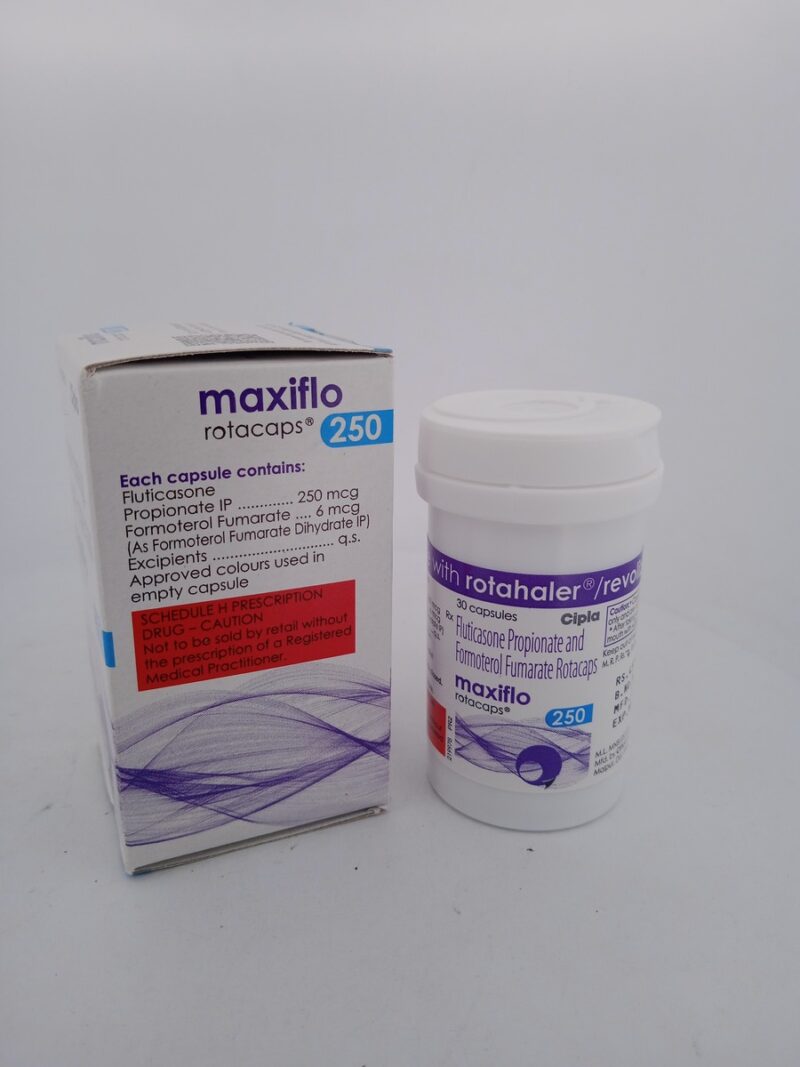 MAXIFLO ROTACAPS 250 - 1 BOTTLE OF 60 CAPSULE - Image 4