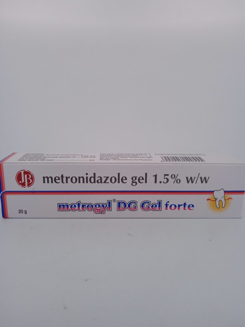 METROGYL DG GEL FORTE - 1 TUBE OF 20 GM