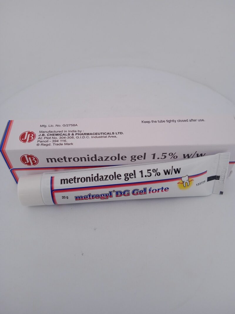 METROGYL DG GEL FORTE - 1 TUBE OF 20 GM - Image 4