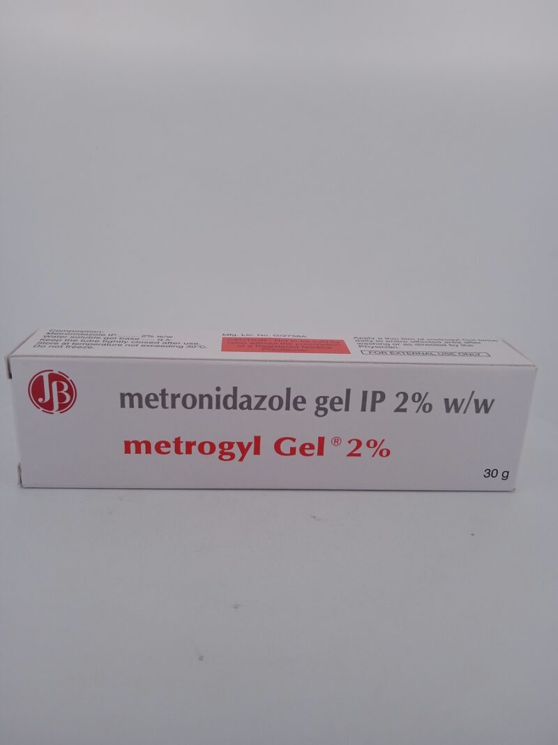 METROGYL GEL 2% - 1 TUBE OF 30 GM