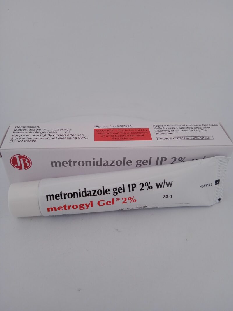 METROGYL GEL 2% - 1 TUBE OF 30 GM - Image 2