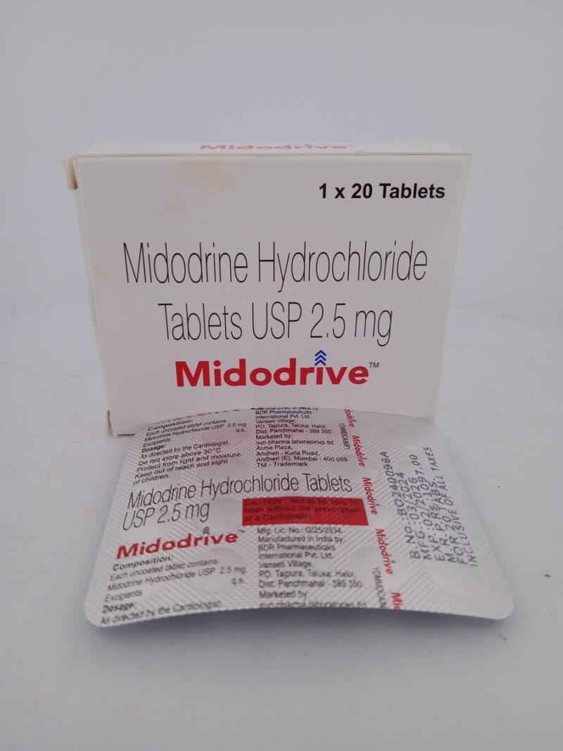 MIDODRIVE 2.5 MG - 20 TABLET - Image 3