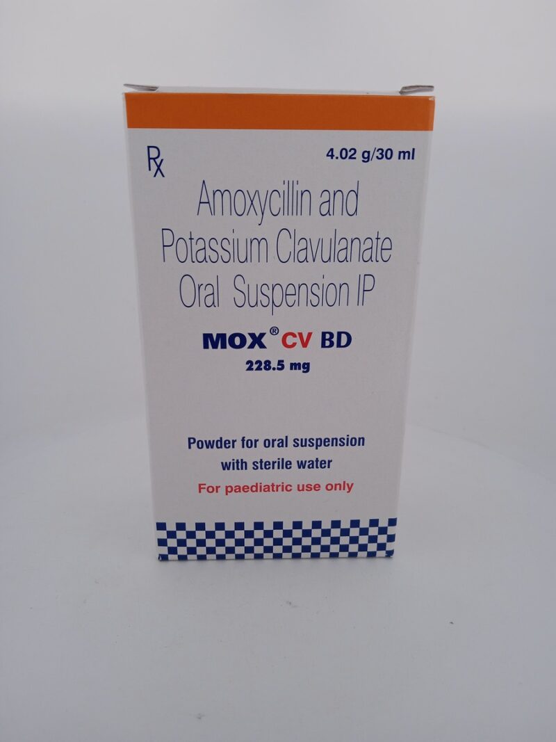 MOX CV BD 228.5 MG - 1 BOTTLE OF 4.02g/30ML