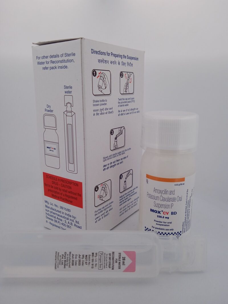 MOX CV BD 228.5 MG - 1 BOTTLE OF 4.02g/30ML - Image 4